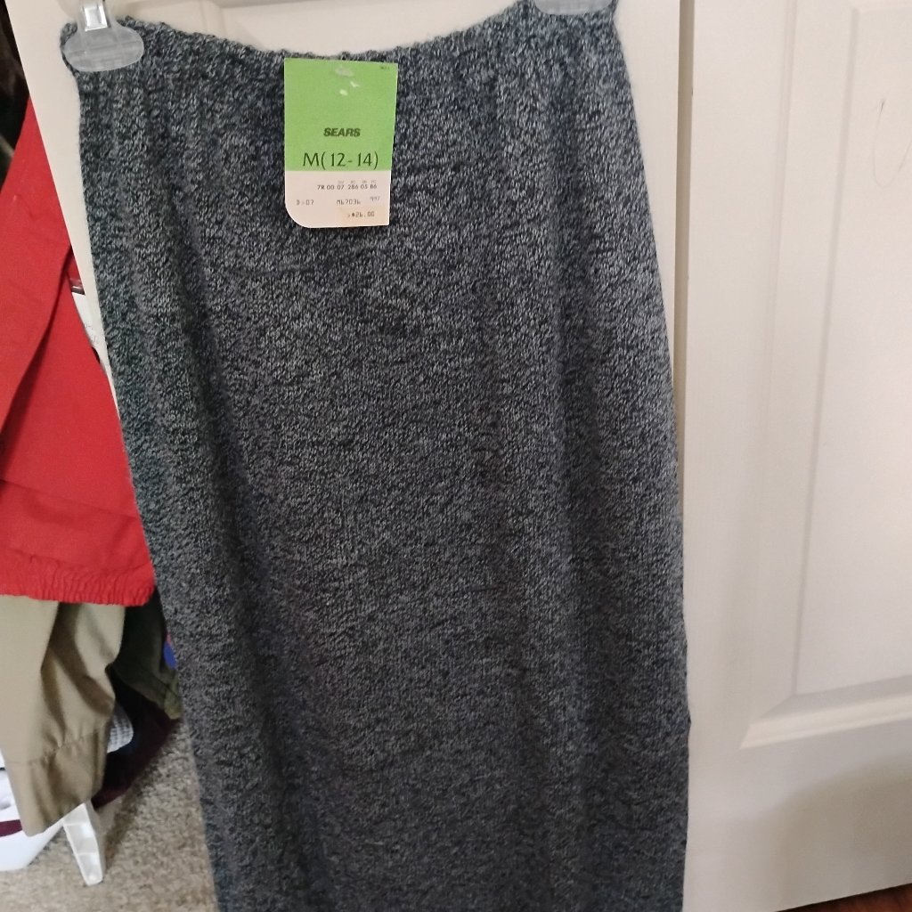 Vintage Knitwear Skirt Size M (New)